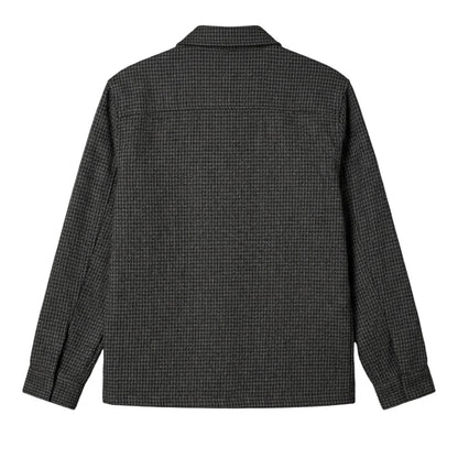 Black - Back - Pretty Green Mens Kilburn Overshirt
