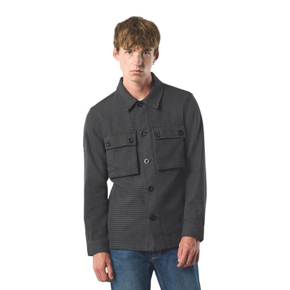 Black - Lifestyle - Pretty Green Mens Kilburn Overshirt