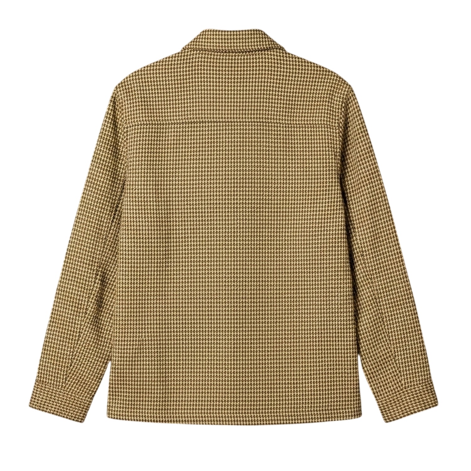Taupe - Back - Pretty Green Mens Kilburn Overshirt