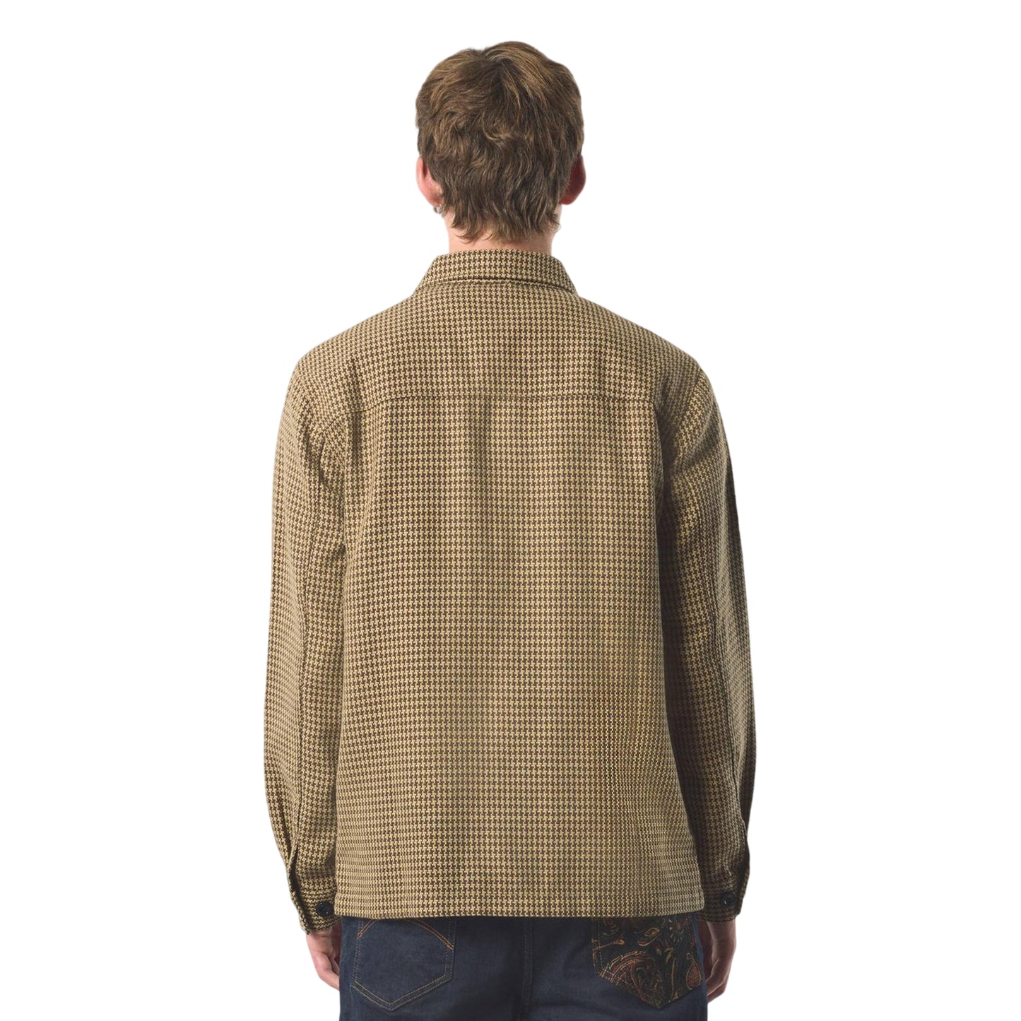 Taupe - Lifestyle - Pretty Green Mens Kilburn Overshirt