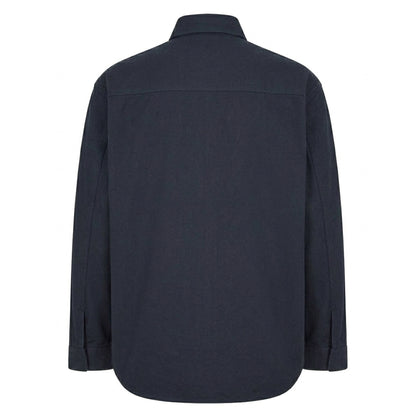 Black - Back - Hugo Mens Ebad Long-Sleeved Overshirt