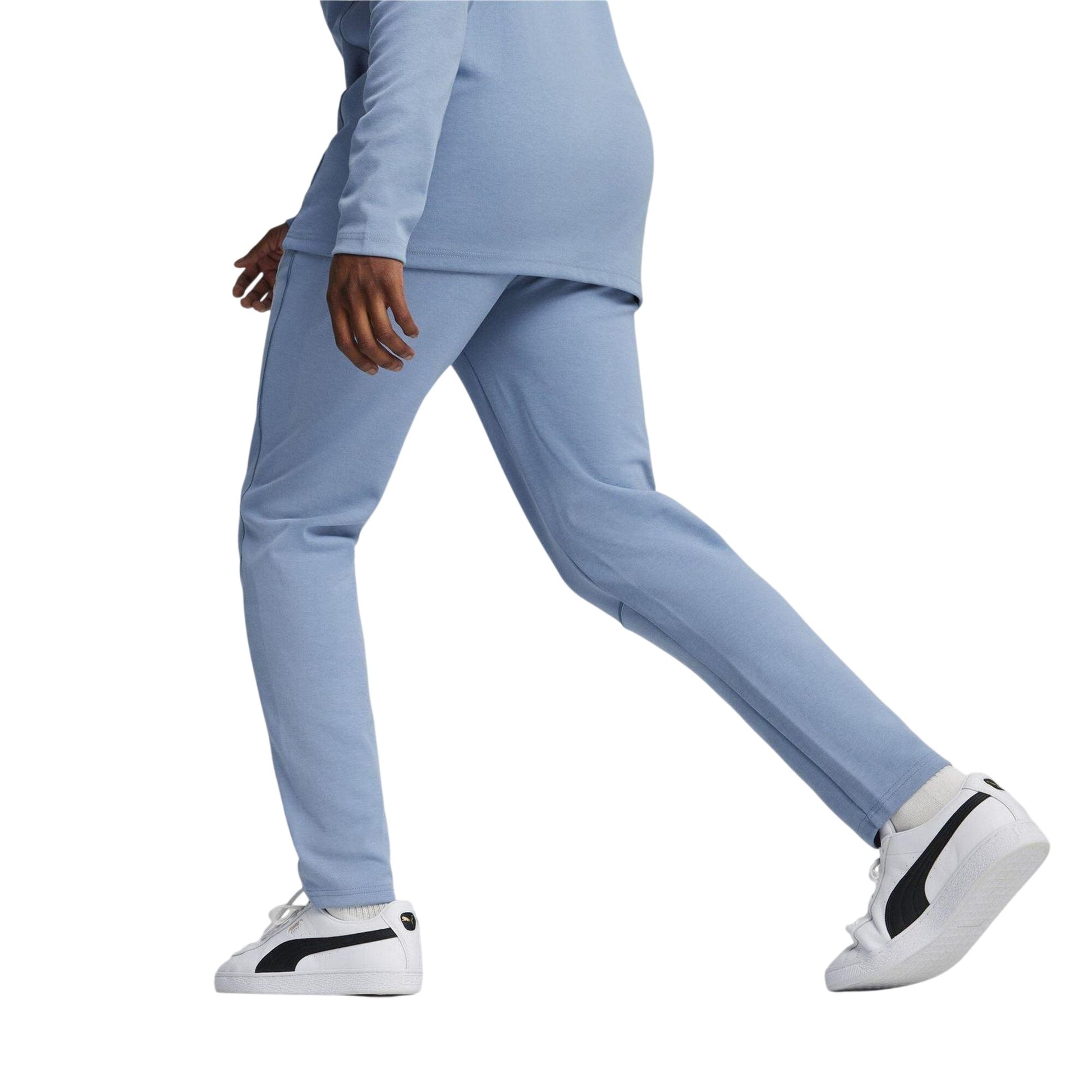 Blue - Lifestyle - Puma Mens TeamFINAL Casuals Jersey Athletic Joggers