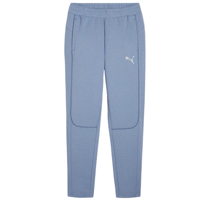 Blue - Front - Puma Mens TeamFINAL Casuals Jersey Athletic Joggers