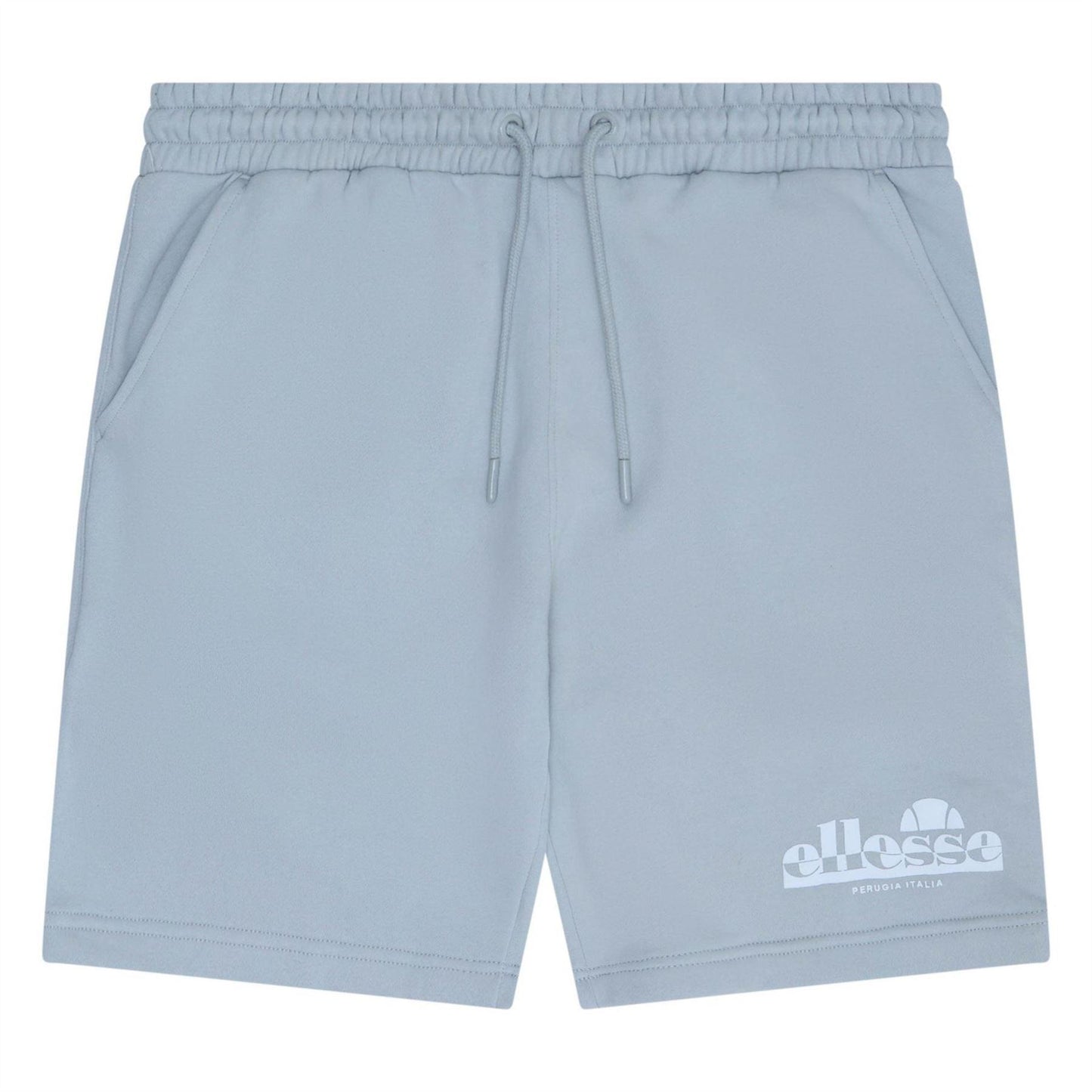 Light Grey - Front - Ellesse Mens Fleece Sweat Shorts