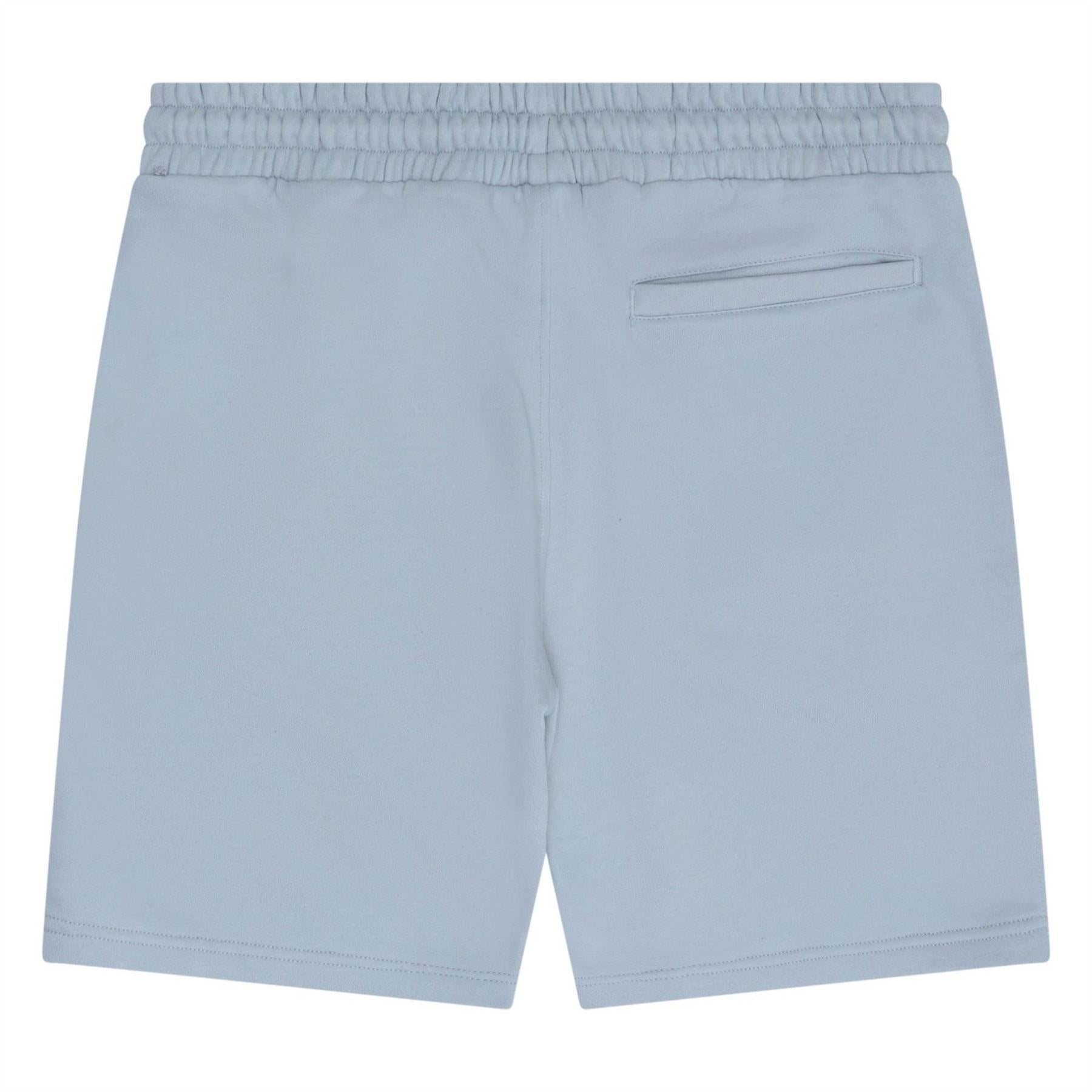 Light Grey - Back - Ellesse Mens Fleece Sweat Shorts