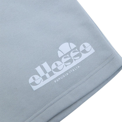 Light Grey - Side - Ellesse Mens Fleece Sweat Shorts