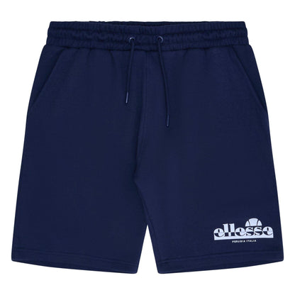 Navy - Front - Ellesse Mens Fleece Sweat Shorts