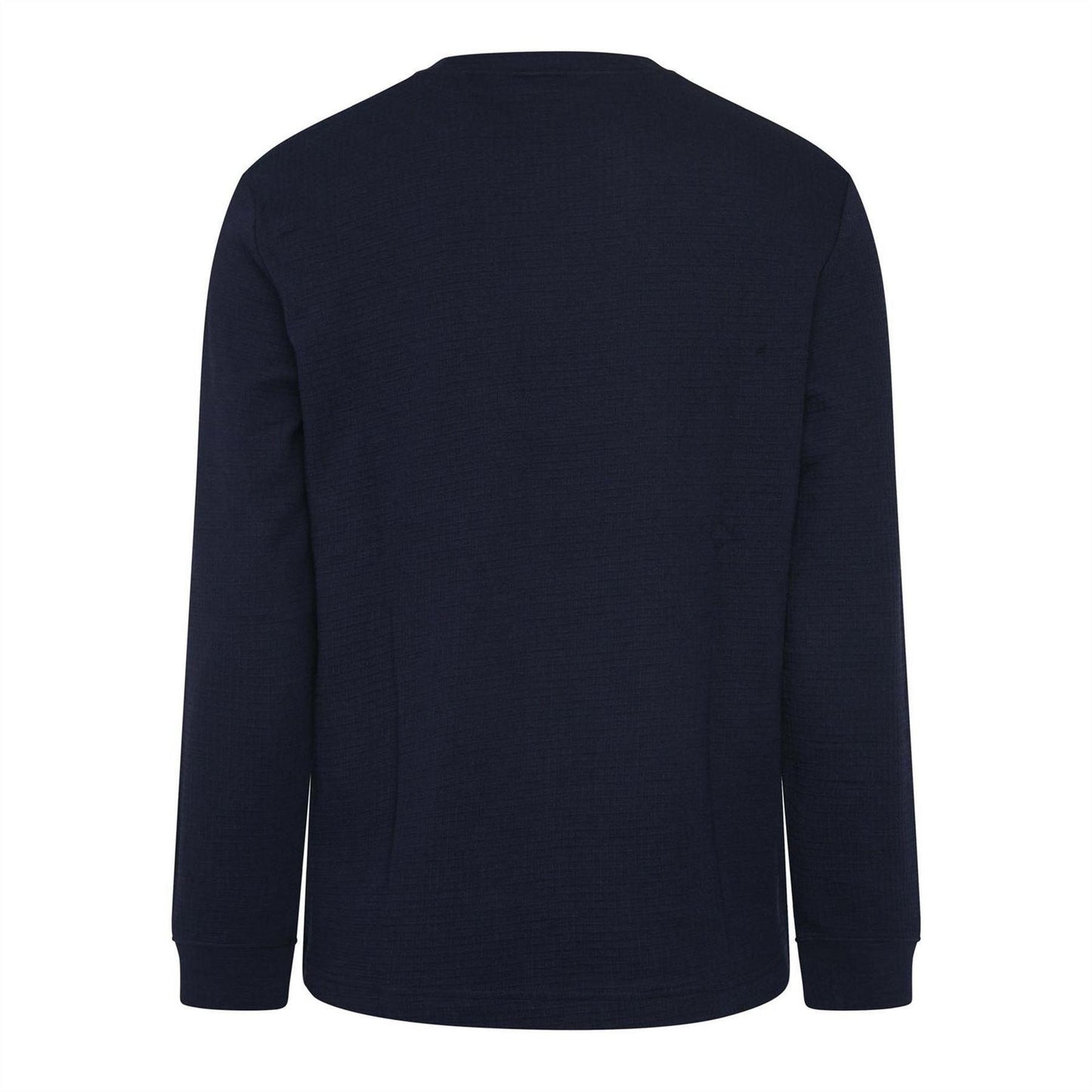 Navy - Back - Hugo Mens Austin Structured Pyjama Top