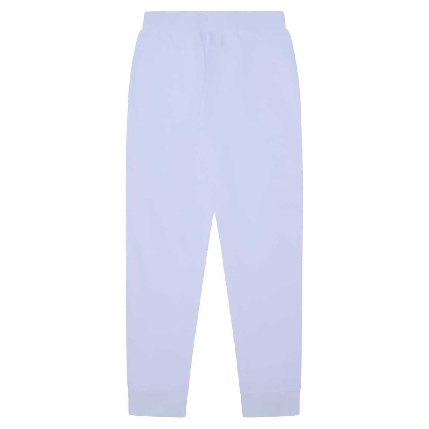 White - Back - Ellesse Mens Saxcony Regular Joggers