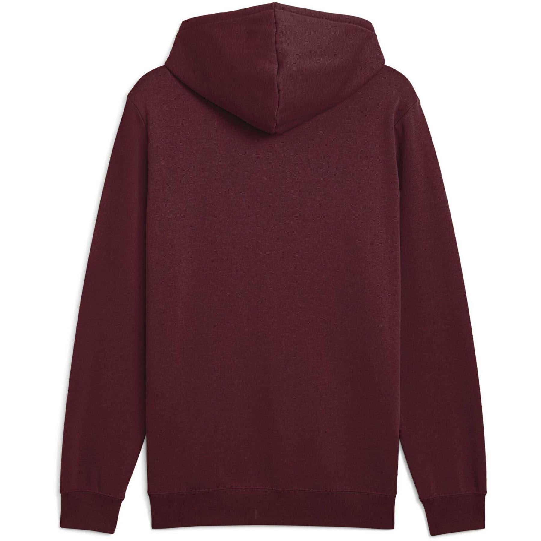 Red - Back - Puma Mens Hoodie