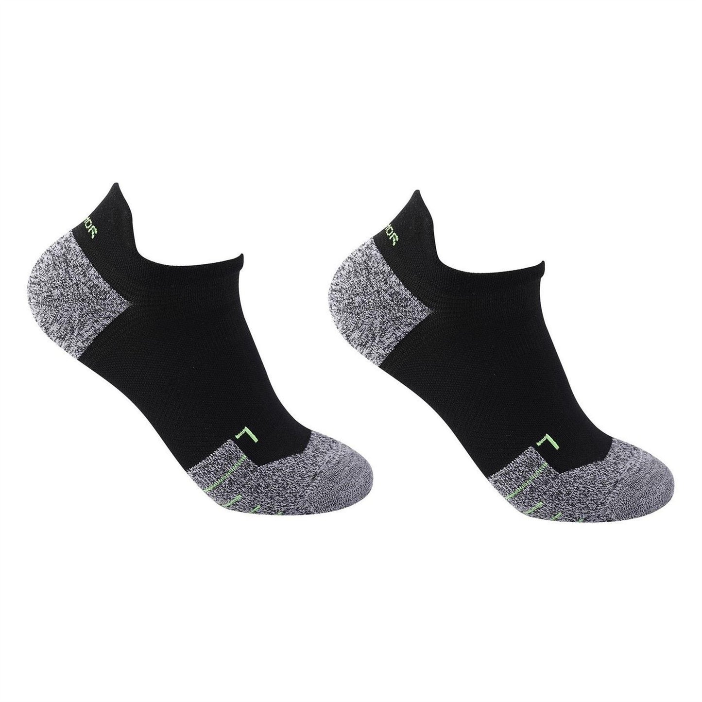 Black - Back - Karrimor Mens Trainer Socks
