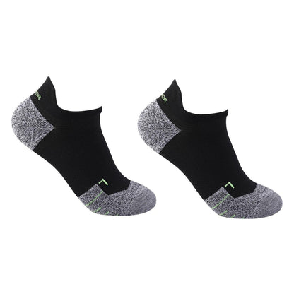 Black - Back - Karrimor Mens Trainer Socks