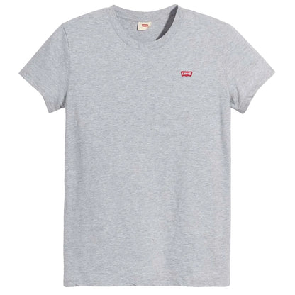 Grey Heather - Front - Levis Womens-Ladies The Perfect T-Shirt