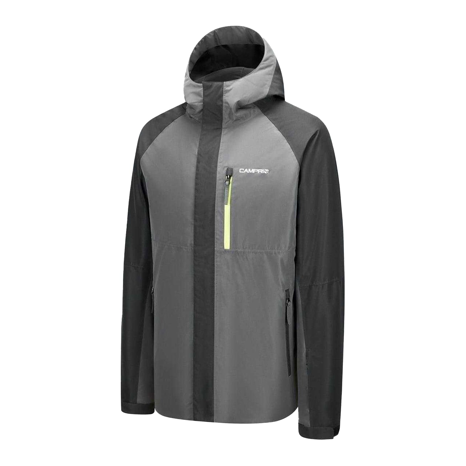 Black - Side - Campri Mens Raise Waterproof Jacket