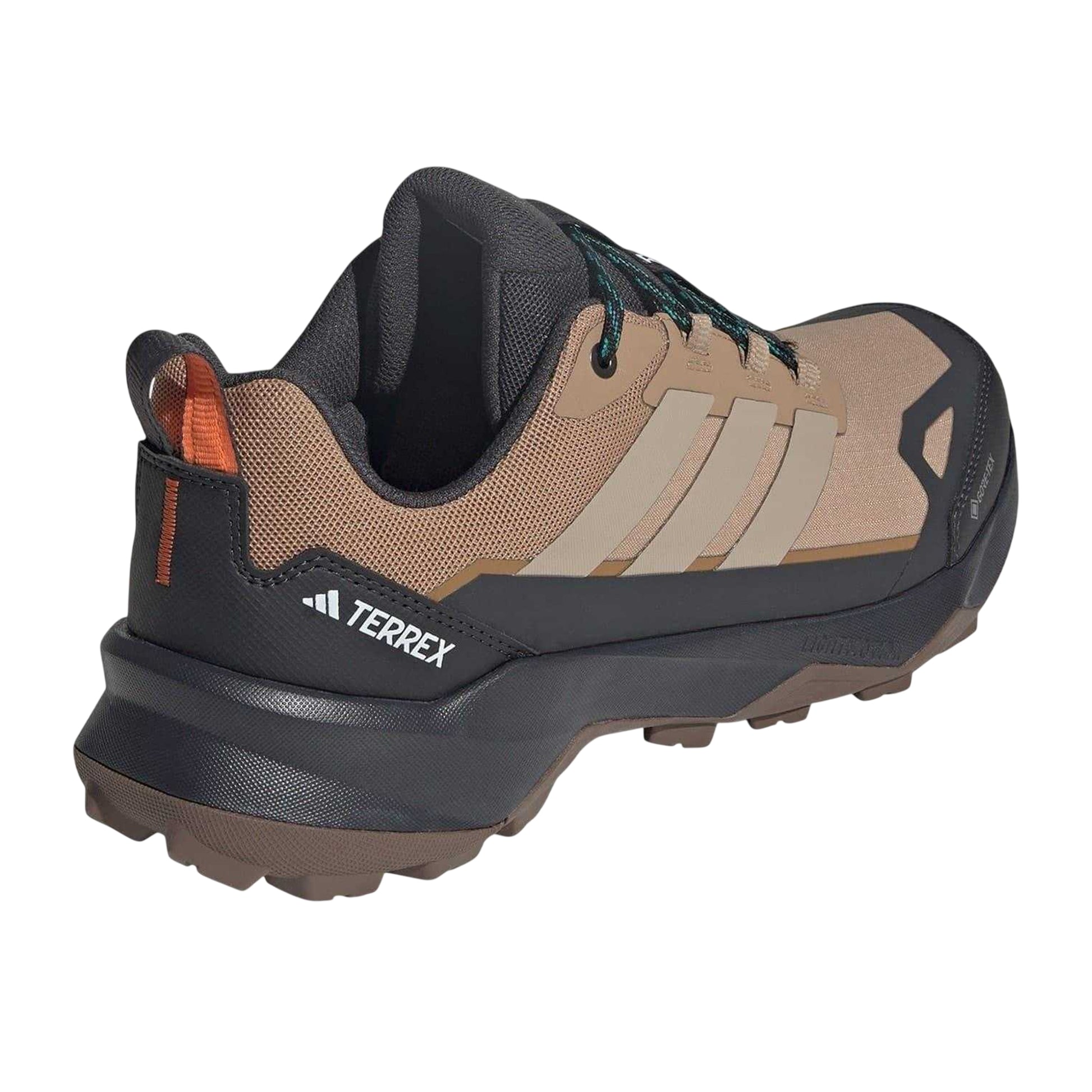 Green-Orange - Back - Adidas Mens Terrex Skychaser AX5 GORE-TEX Hiking Shoes