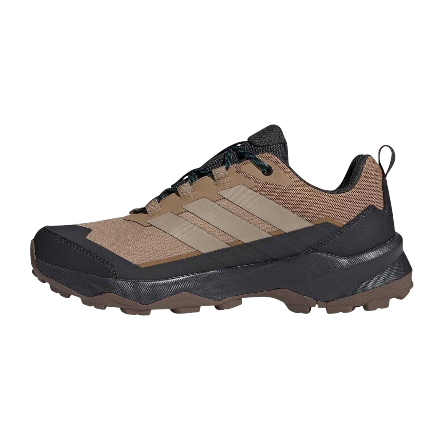 Green-Orange - Side - Adidas Mens Terrex Skychaser AX5 GORE-TEX Hiking Shoes