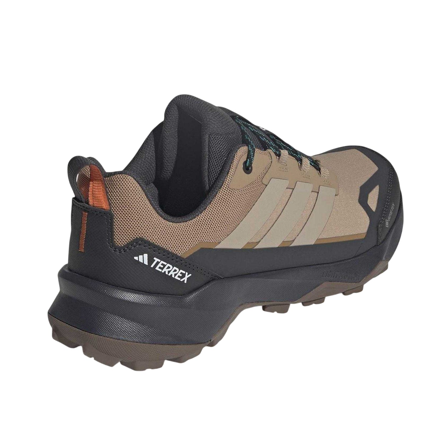 Beige-Orange - Back - Adidas Mens Terrex Skychaser AX5 GORE-TEX Hiking Shoes