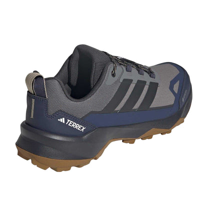 Grey-Carbon - Back - Adidas Mens Terrex Skychaser AX5 GORE-TEX Hiking Shoes