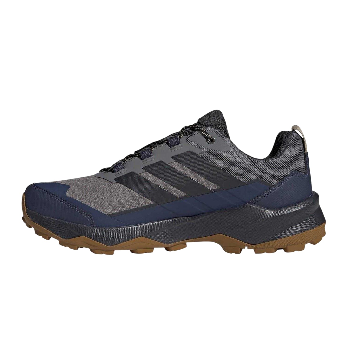 Grey-Carbon - Side - Adidas Mens Terrex Skychaser AX5 GORE-TEX Hiking Shoes