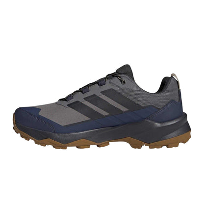Grey-Carbon - Side - Adidas Mens Terrex Skychaser AX5 GORE-TEX Hiking Shoes