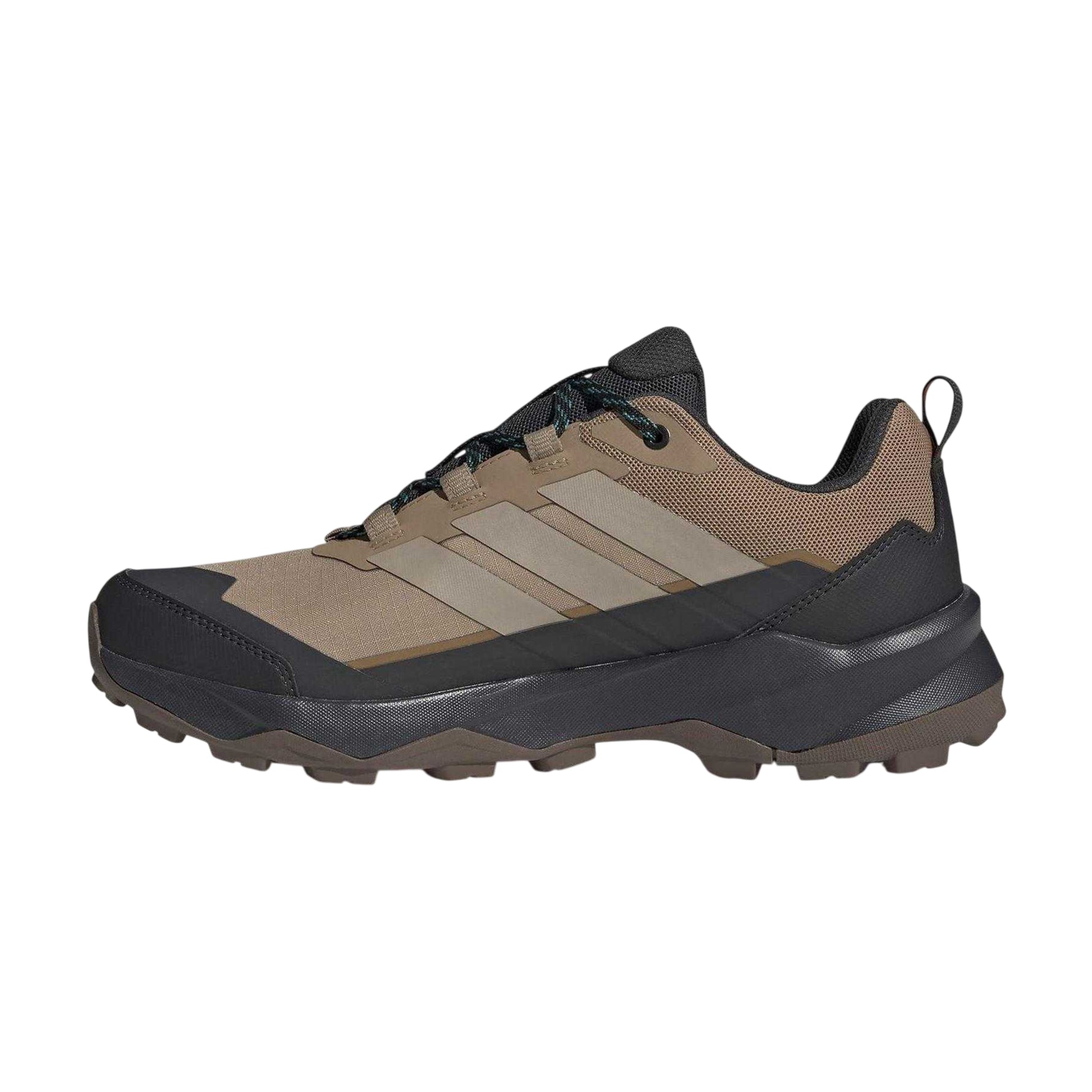 Beige-Orange - Side - Adidas Mens Terrex Skychaser AX5 GORE-TEX Hiking Shoes