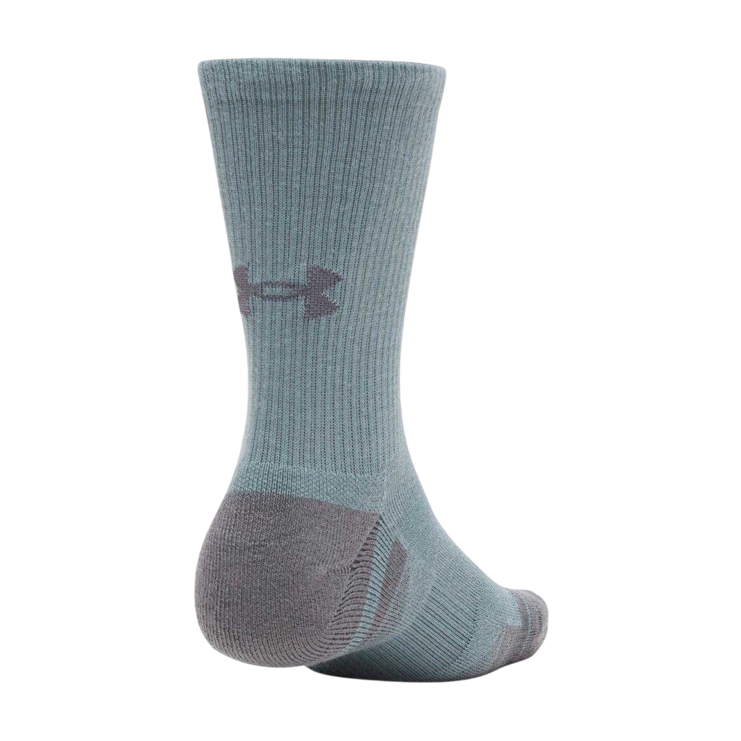 Blue-Grey - Back - Under Armour Unisex Adult Crew Socks (Pack of 3)