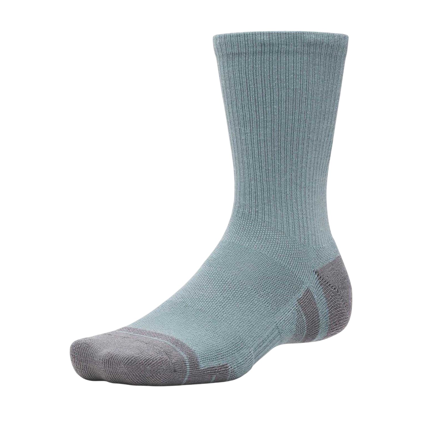 Blue-Grey - Side - Under Armour Unisex Adult Crew Socks (Pack of 3)