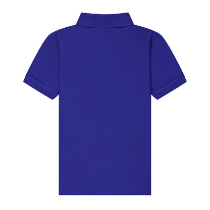 Now Blue - Back - Lyle & Scott Childrens-Kids Regular Polo Shirt