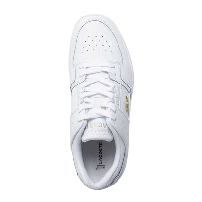 White Gold - Lifestyle - Lacoste Mens Court Cage Leather Trainers