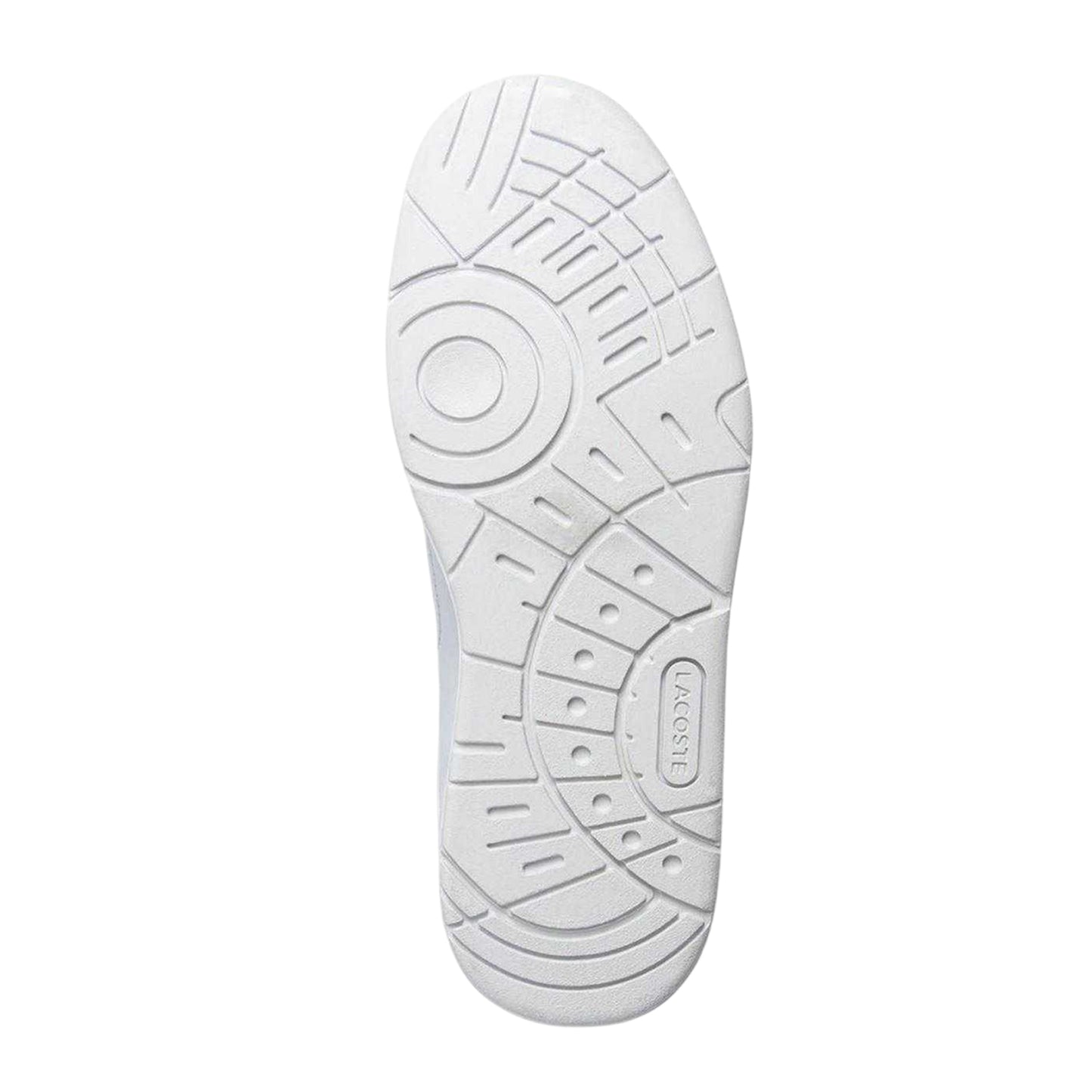 White Gold - Pack Shot - Lacoste Mens Court Cage Leather Trainers