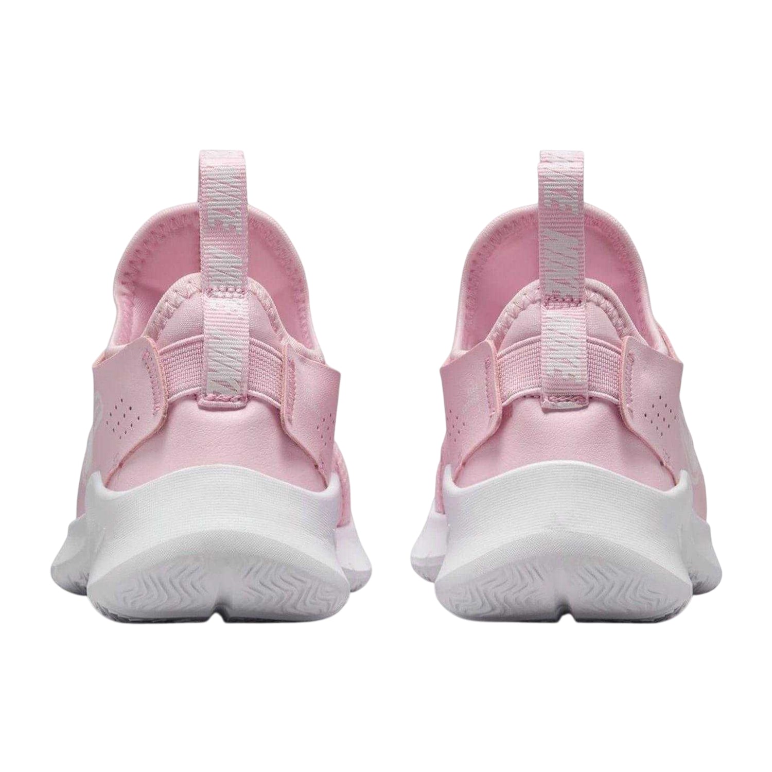 Pink Foam-White - Back - Nike Childrens-Kids Flex Runner 3 Shoes