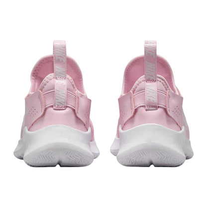 Pink Foam-White - Back - Nike Childrens-Kids Flex Runner 3 Shoes