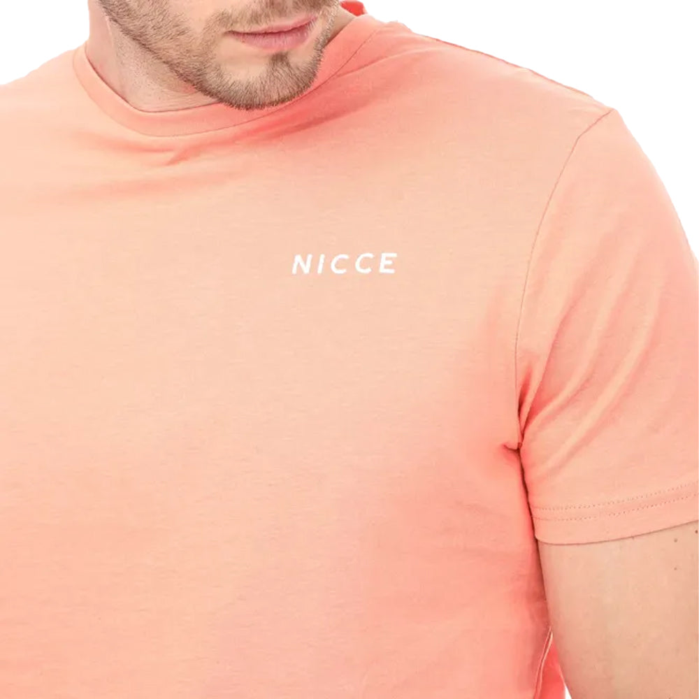 Orange-Sky Blue-Purple - Lifestyle - Nicce Mens Sanderson T-Shirt (Pack of 3)
