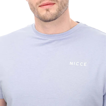 Orange-Sky Blue-Purple - Pack Shot - Nicce Mens Sanderson T-Shirt (Pack of 3)
