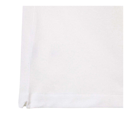 White - Side - Lacoste Womens-Ladies Printed Piqué T-Shirt