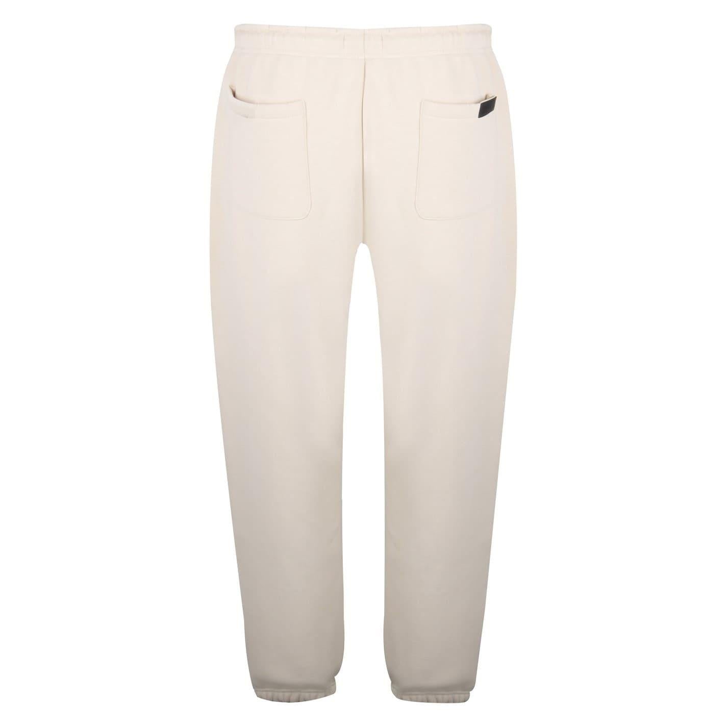 Ecru - Back - Firetrap Unisex Adult Solid Straight Leg Joggers