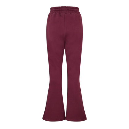 Fig - Back - Gym King Womens-Ladies Inspire Flared Joggers