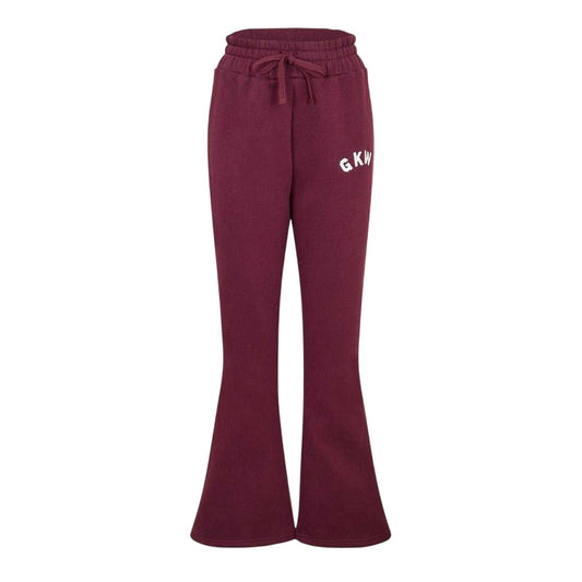Fig - Front - Gym King Womens-Ladies Inspire Flared Joggers