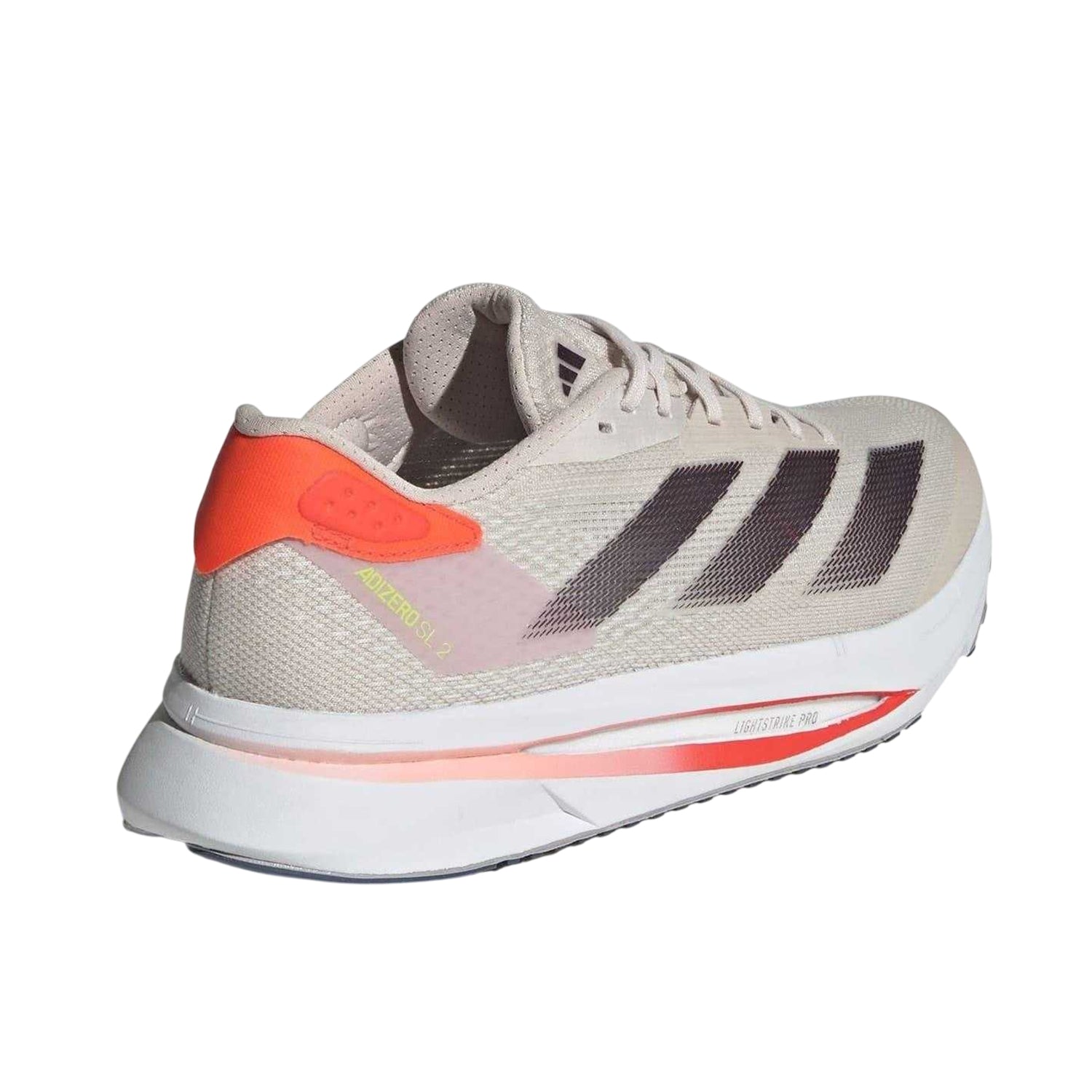 Amethyst Purple - Back - Adidas Womens-Ladies Adizero 3 Stripes Low Cut Running Shoes