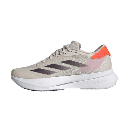 Amethyst Purple - Side - Adidas Womens-Ladies Adizero 3 Stripes Low Cut Running Shoes