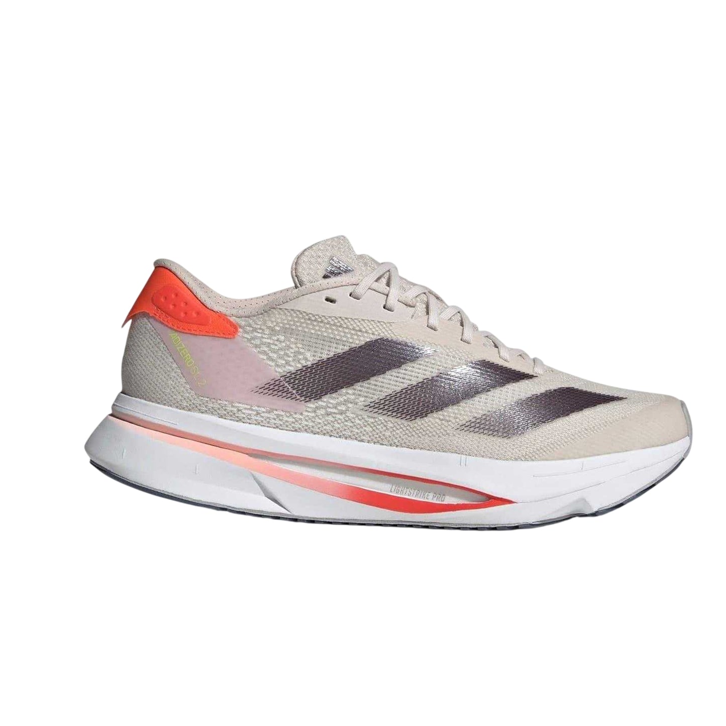 Amethyst Purple - Lifestyle - Adidas Womens-Ladies Adizero 3 Stripes Low Cut Running Shoes