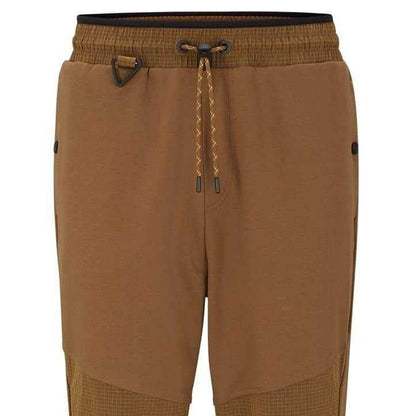 Beige - Back - Boss Mens Sipstop Joggers