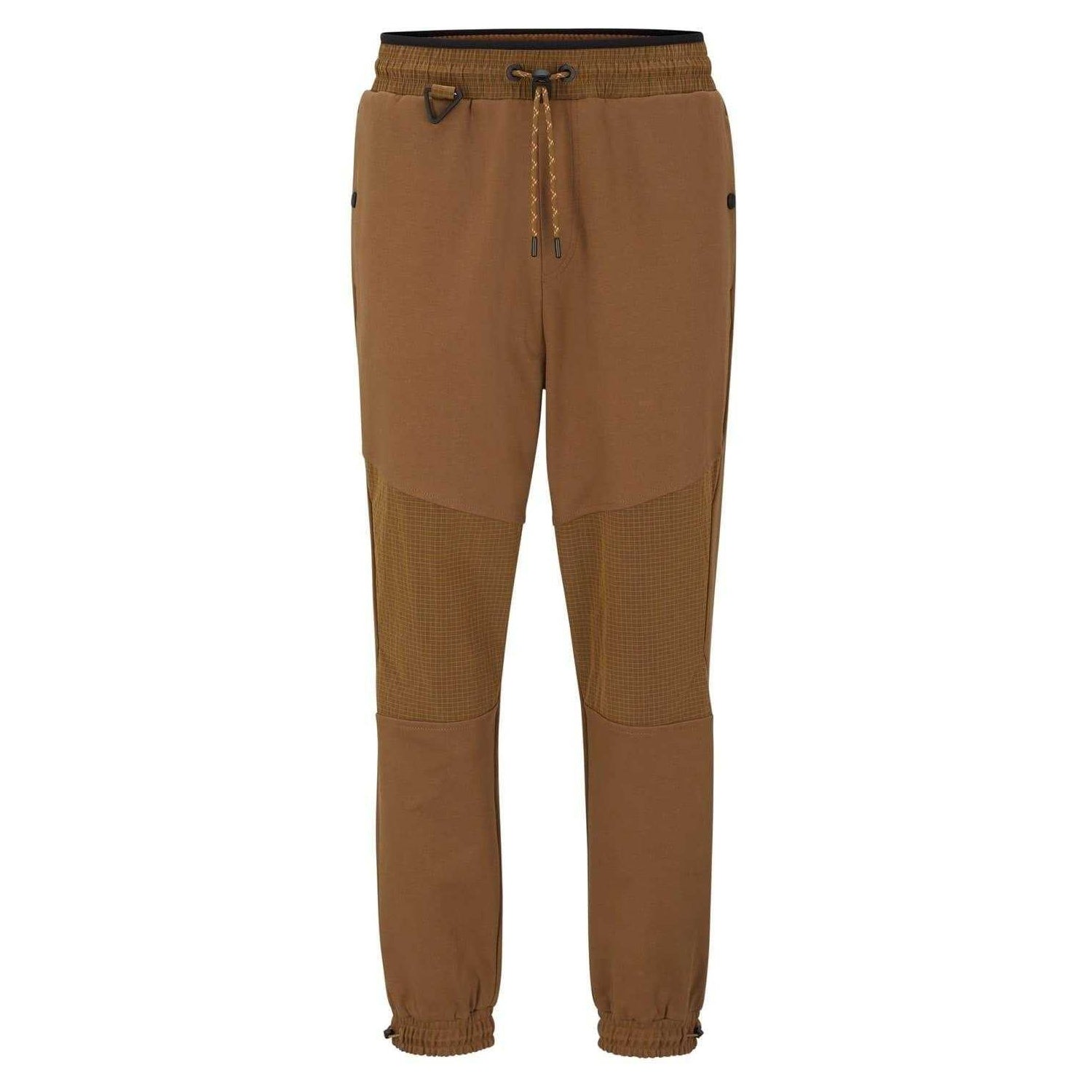 Beige - Front - Boss Mens Sipstop Joggers