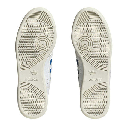 White - Lifestyle - Adidas Mens Originals Continental 80 Stripes Leather Trainers