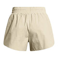 Brown - Back - Under Armour Womens-Ladies Crinkle Woven Shorts