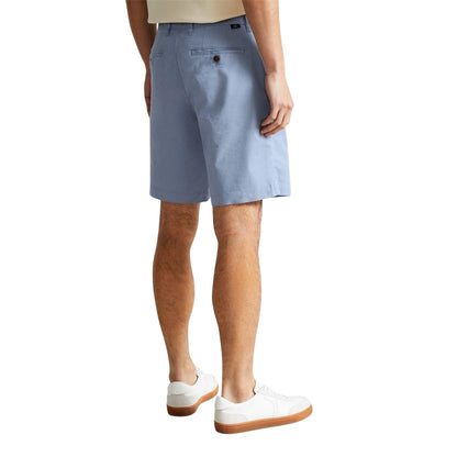 Mid Blue - Back - Ted Baker Mens Chino Shorts