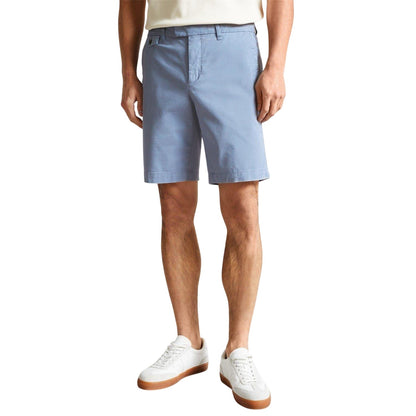 Mid Blue - Side - Ted Baker Mens Chino Shorts