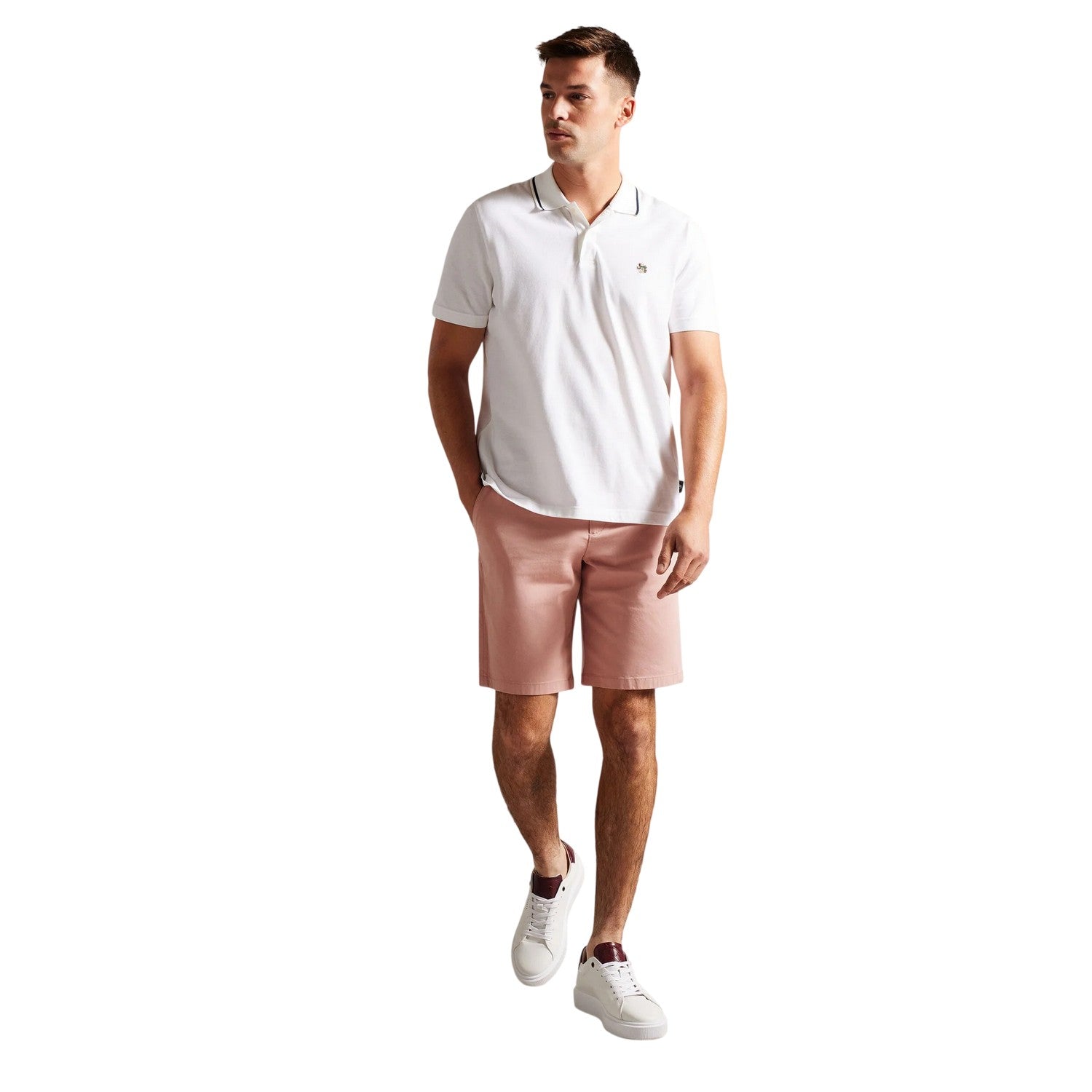 Mid Pink - Lifestyle - Ted Baker Mens Chino Shorts