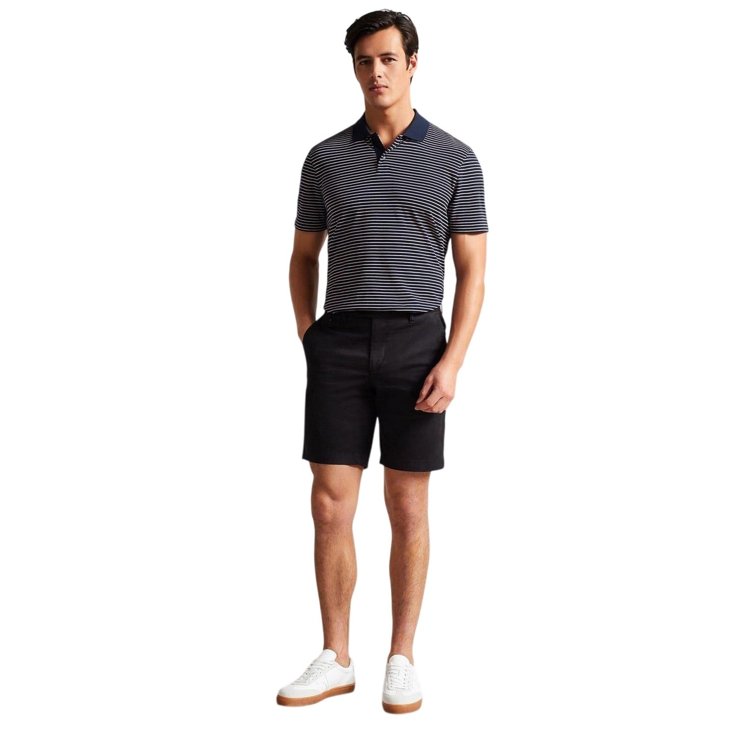 Black - Lifestyle - Ted Baker Mens Chino Shorts