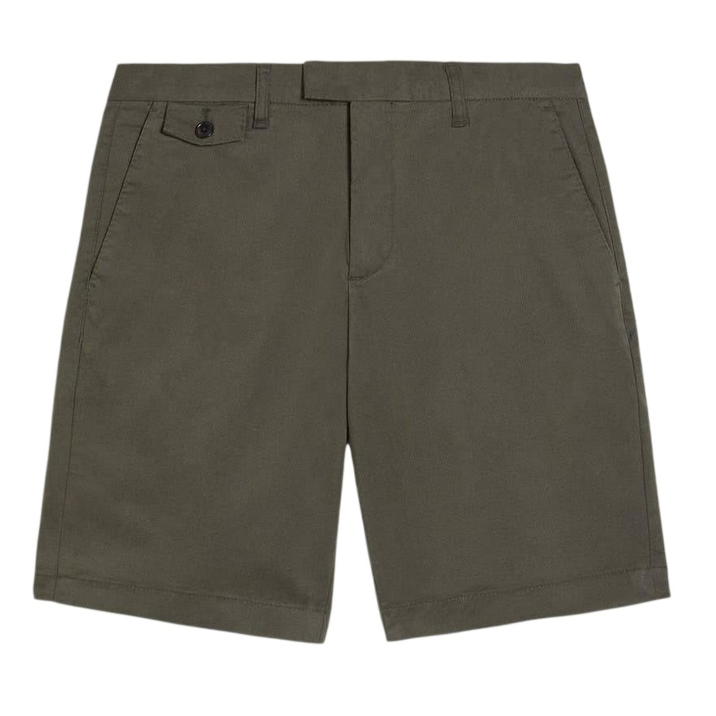 Khaki Tone - Front - Ted Baker Mens Chino Shorts